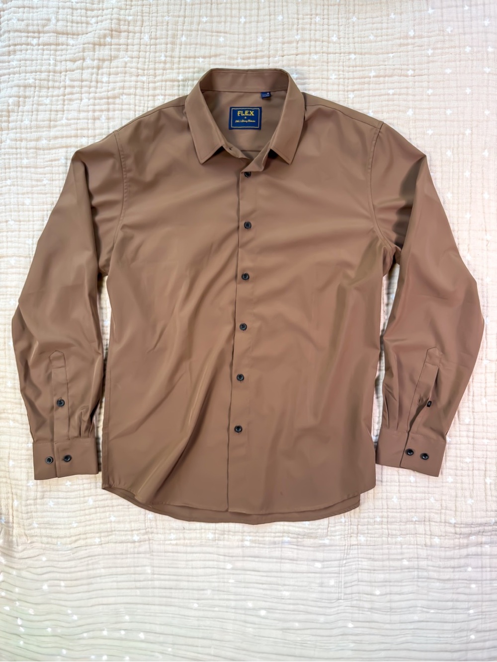 FLEX Men's Long-Sleeve Dress Shirt - Medium
